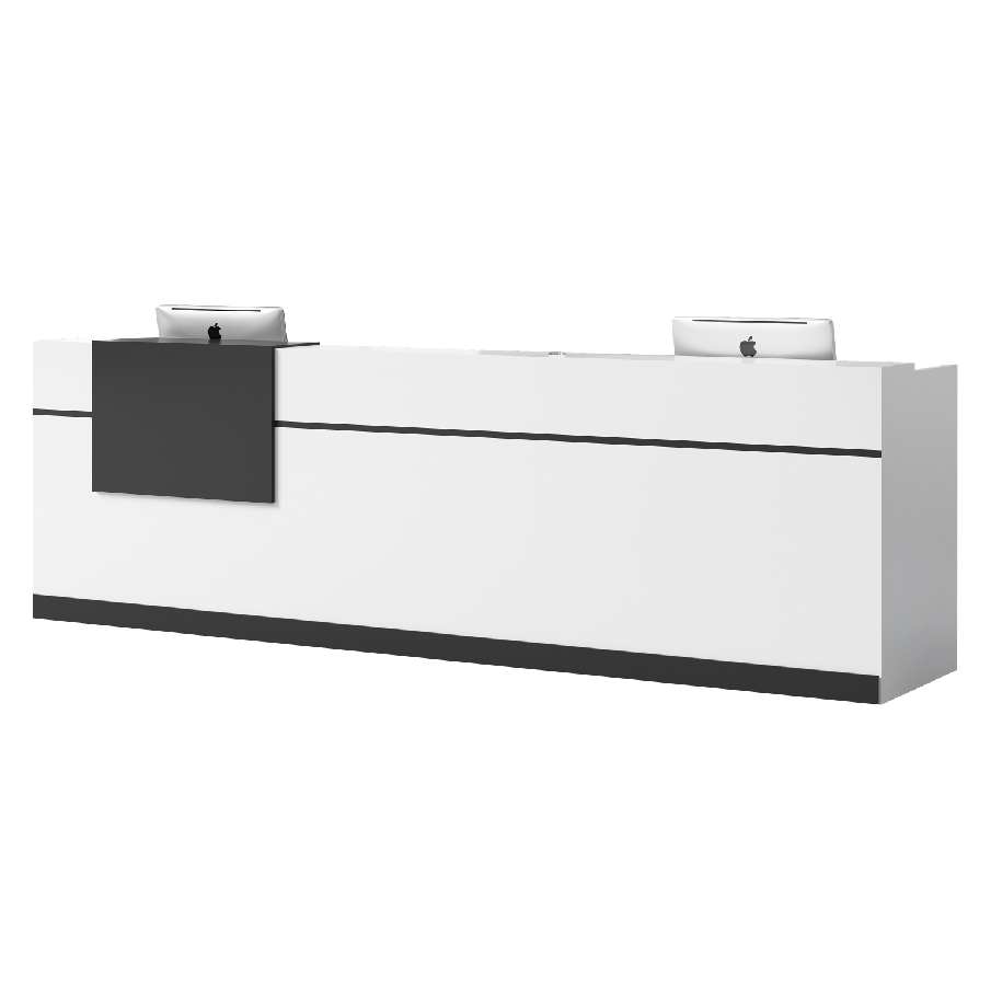 OFODMD-YZLW-Black and white front desk